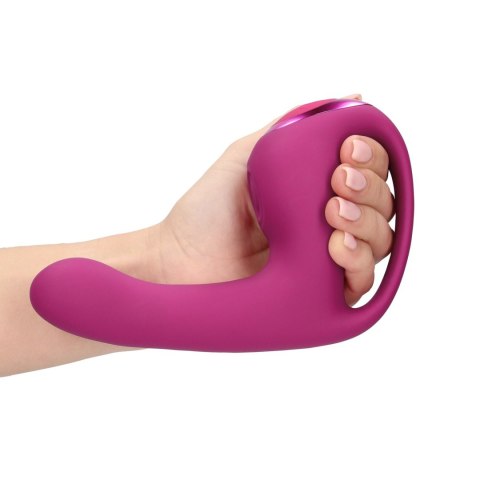 Riko - Rechargeable Triple Action Thumper with Advanced Finger Motion & Pulse Wave Stimulator - Pink Riko - Rechargeable Triple Action Thumper with Advanced Finger Motion & Pulse Wave Stimulator - Pink