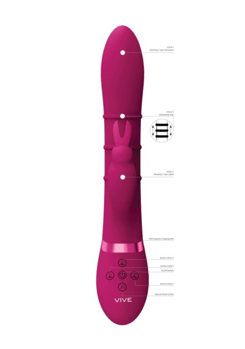 Stimulating Rings, Vibrating G-Spot Rabbit - Pink Stimulating Rings, Vibrating G-Spot Rabbit - Pink