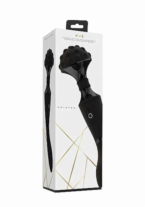 Stymulator- Shiatsu Bendable Massager Wand - Black Stymulator- Shiatsu Bendable Massager Wand - Black