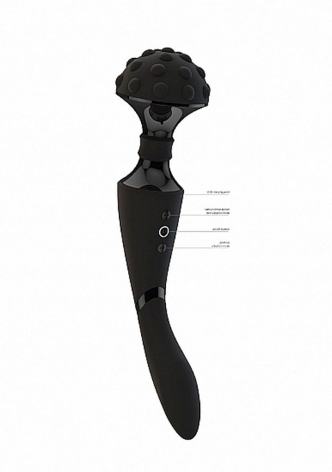 Stymulator- Shiatsu Bendable Massager Wand - Black Stymulator- Shiatsu Bendable Massager Wand - Black
