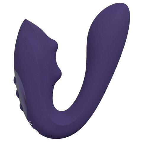VIVE - Yuki - Rechargeable Dual Motor - G-Spot Vibrator with Massaging Beads - Purple VIVE - Yuki - Rechargeable Dual Motor - G-Spot Vibrator with Massaging Beads - Purple