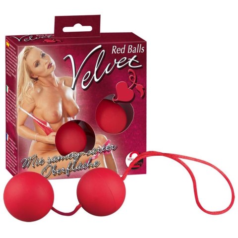 Velvet Red Balls Velvet Red Balls