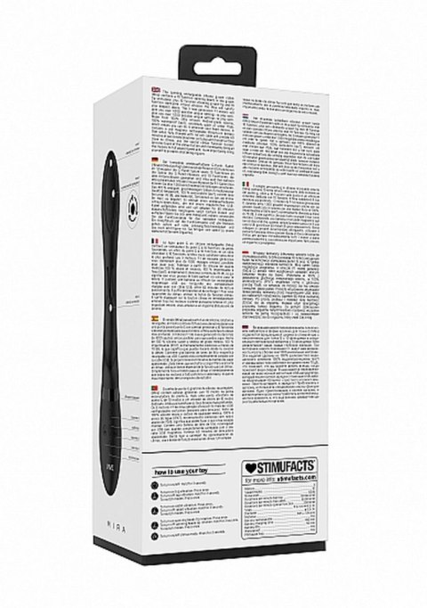 Wibrator Mira - Spinning G-spot Rabbit - Black Wibrator Mira - Spinning G-spot Rabbit - Black