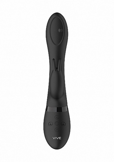 Wibrator Mira - Spinning G-spot Rabbit - Black Wibrator Mira - Spinning G-spot Rabbit - Black