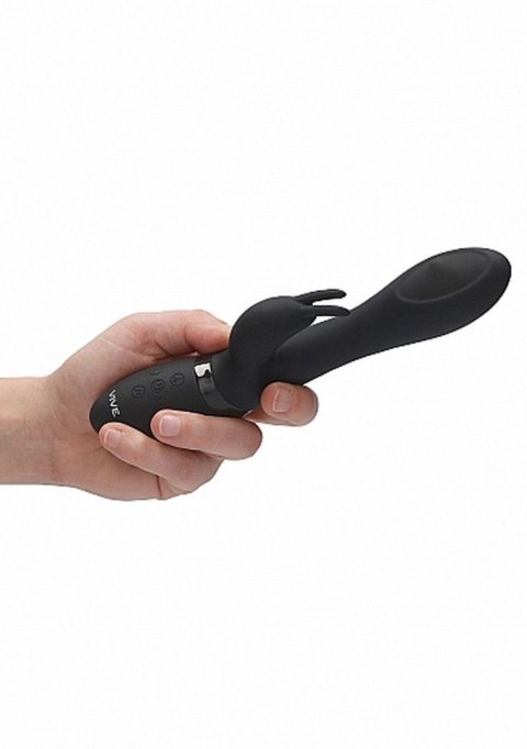 Wibrator Mira - Spinning G-spot Rabbit - Black Wibrator Mira - Spinning G-spot Rabbit - Black
