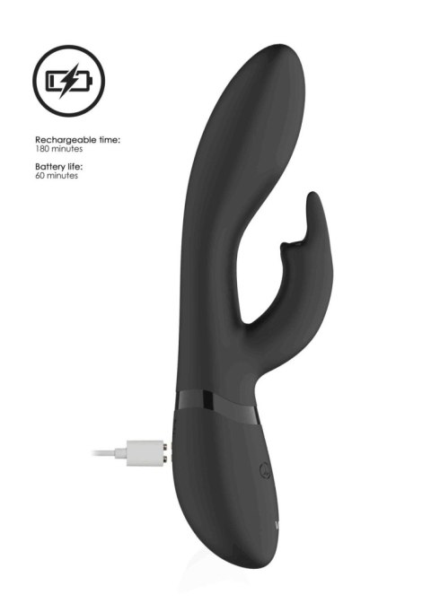 Wibrator-Zosia - Classic G-Spot Rabbit - Black Wibrator-Zosia - Classic G-Spot Rabbit - Black