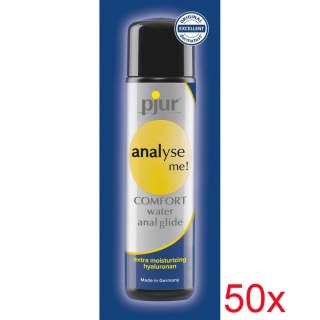 Pjur - Żel analny - pakiet 50 szt. po 1,5 ml - pjur analyse me! Comfort glide