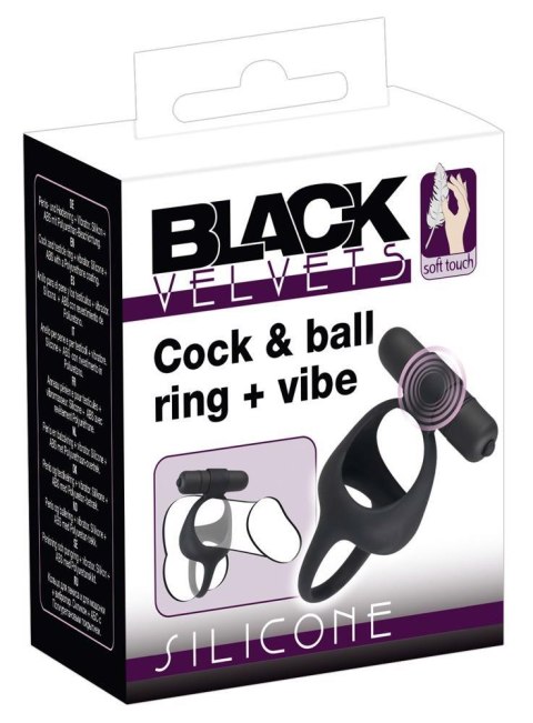 Black Velvets Cock & Ball Ring Black Velvets Cock & Ball Ring