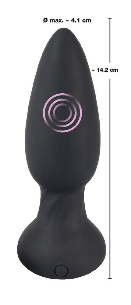 Black Velvets RC Vibrating Plu Black Velvets RC Vibrating Plu