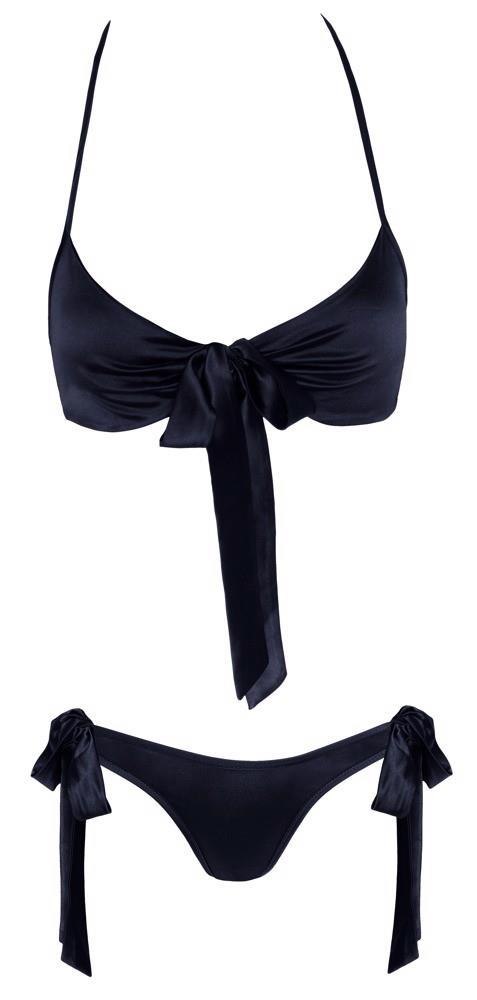 Cottelli - Komplet - Bra and Briefs black L/XL Cottelli - Komplet - Bra and Briefs black L/XL
