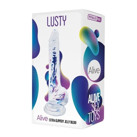 Dildo-AL.Lusty (Jelly Clear) Dildo-AL.Lusty (Jelly Clear)