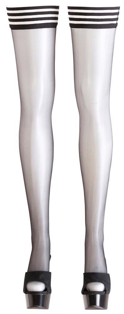 Cottelli - Pończochy - Hold-up Stockings black 4 Cottelli - Pończochy - Hold-up Stockings black 4