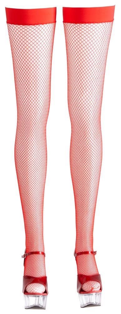 Cottelli - Pończochy - Hold-up Stockings red S Cottelli - Pończochy - Hold-up Stockings red S