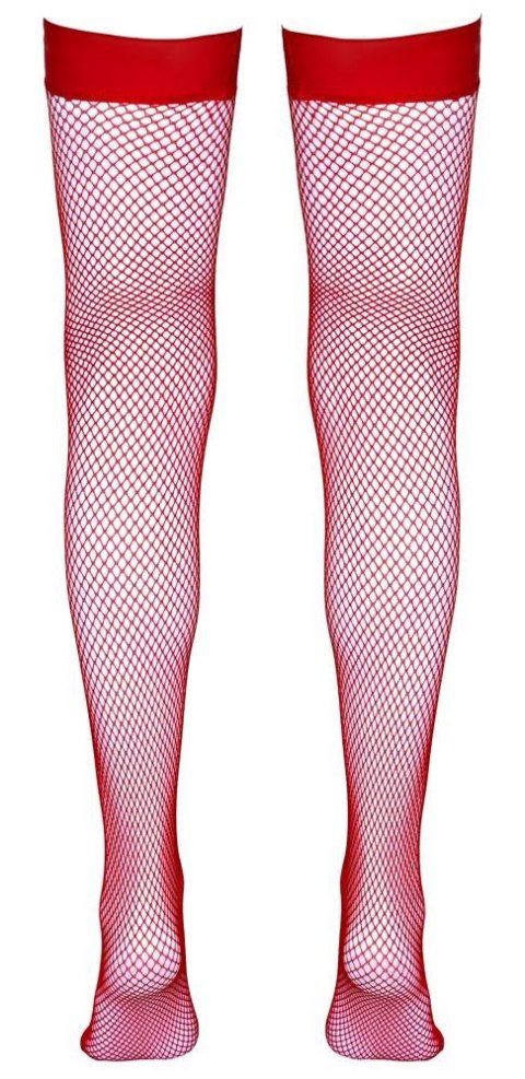 Cottelli - Pończochy - Hold-up Stockings red S Cottelli - Pończochy - Hold-up Stockings red S