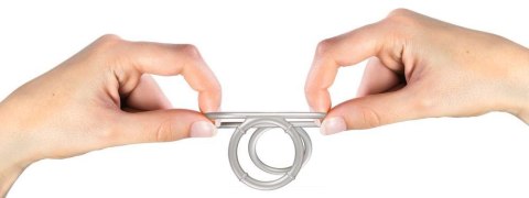 Metallic Silicone Triple Ring Metallic Silicone Triple Ring