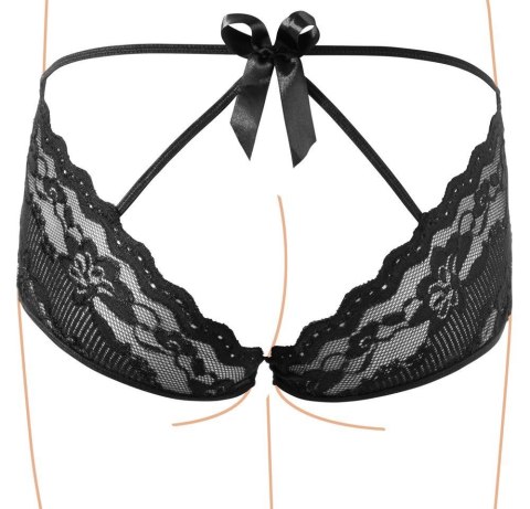 Cottelli - Szorty - Panties Black XL Cottelli - Szorty - Panties Black XL