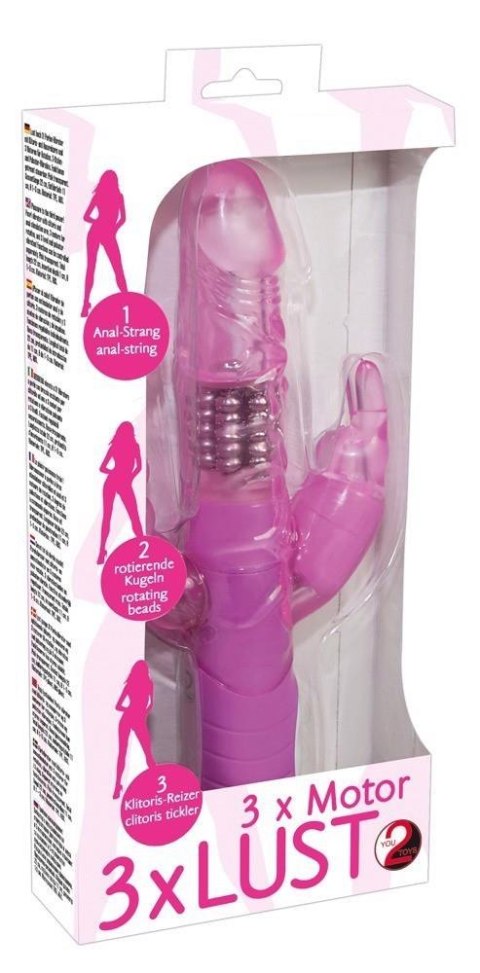 Rabbit Dual Pleasure pink Rabbit Dual Pleasure pink