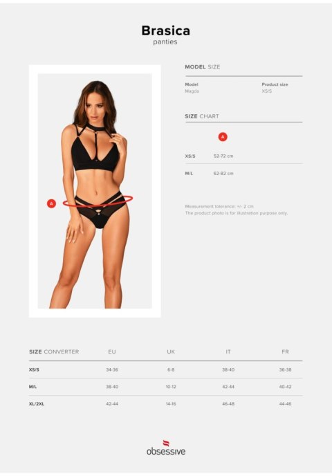 Obsessive - Brasica figi XS/S Obsessive - Brasica figi XS/S