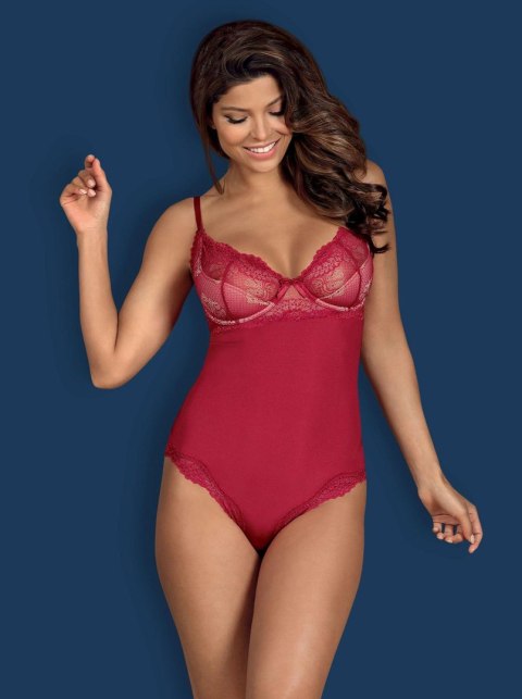 Obsessive - Rosalyne body czerwone S/M Obsessive - Rosalyne body czerwone S/M