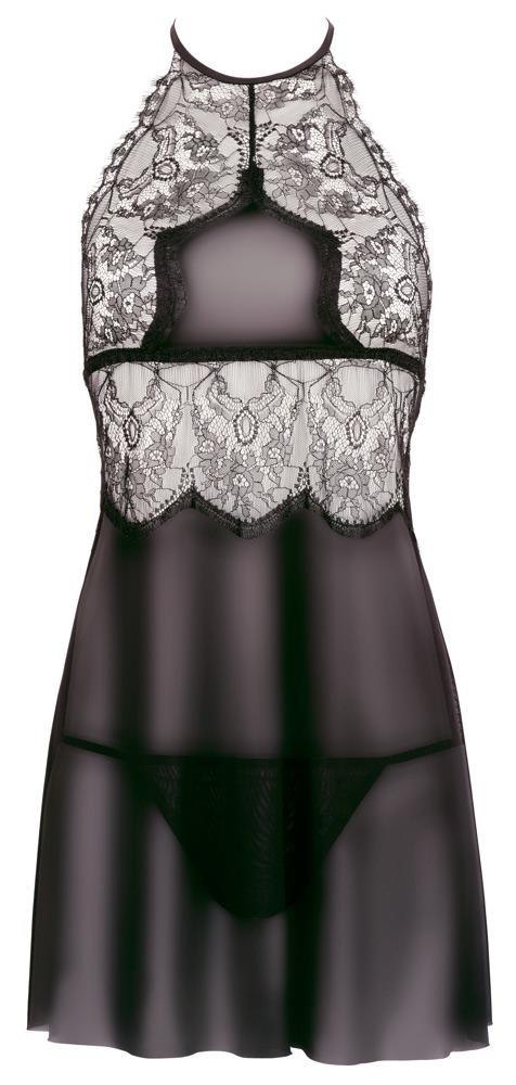 Cottelli - Koszulka - Chemise Set black XL Cottelli - Koszulka - Chemise Set black XL