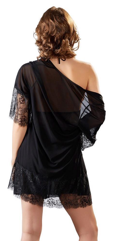 Cottelli - Komplet - Chemise Set black S Cottelli - Komplet - Chemise Set black S