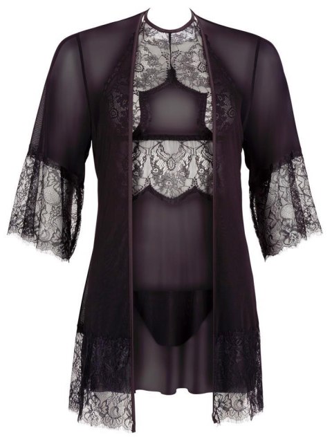 Cottelli - Komplet - Chemise Set black S Cottelli - Komplet - Chemise Set black S