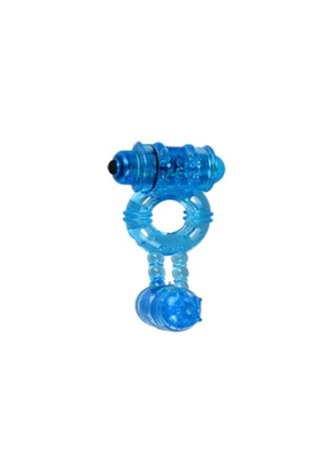 Pierścień-Wibrator - Ring. Double. Func:1. Blue Pierścień-Wibrator - Ring. Double. Func:1. Blue