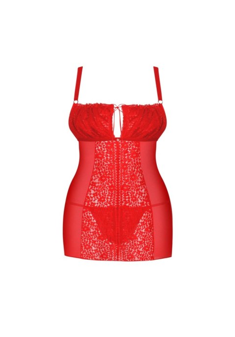 Obsessive - Blossmina koszulka i stringi 4XL/5XL Obsessive - Blossmina koszulka i stringi 4XL/5XL