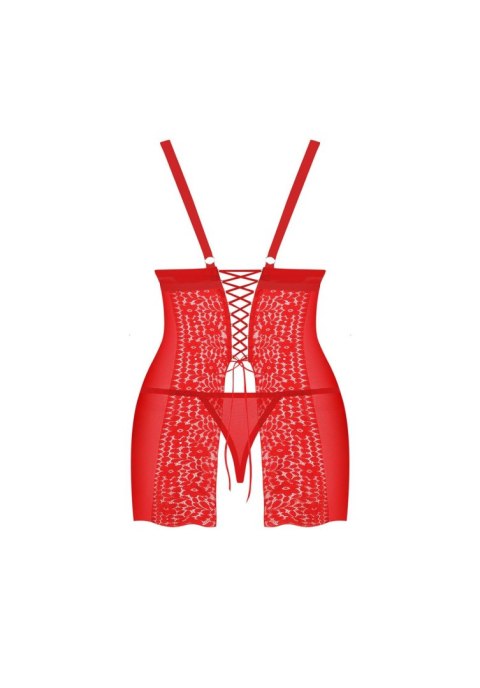Obsessive - Blossmina koszulka i stringi 4XL/5XL Obsessive - Blossmina koszulka i stringi 4XL/5XL