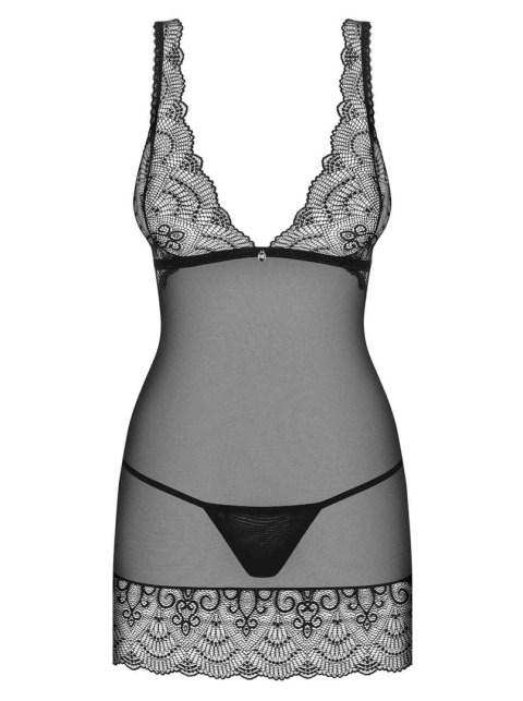 Obsessive - Firella koszulka czarna S/M Obsessive - Firella koszulka czarna S/M