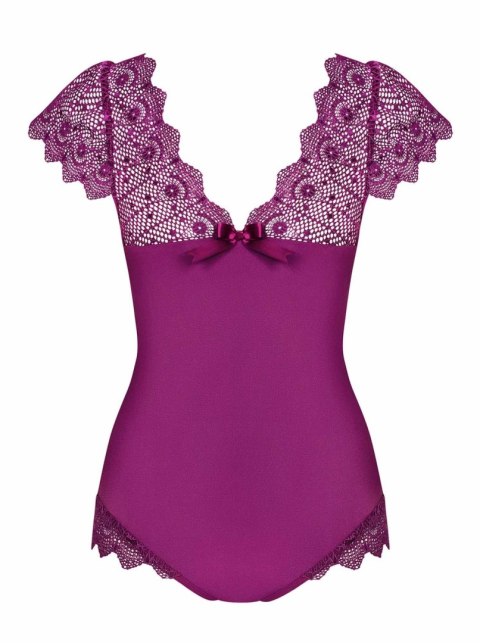 Obsessive - Moketta body fioletowe S/M Obsessive - Moketta body fioletowe S/M