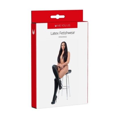 Pończochy - Me You Us Latex Stockings Large Pończochy - Me You Us Latex Stockings Large