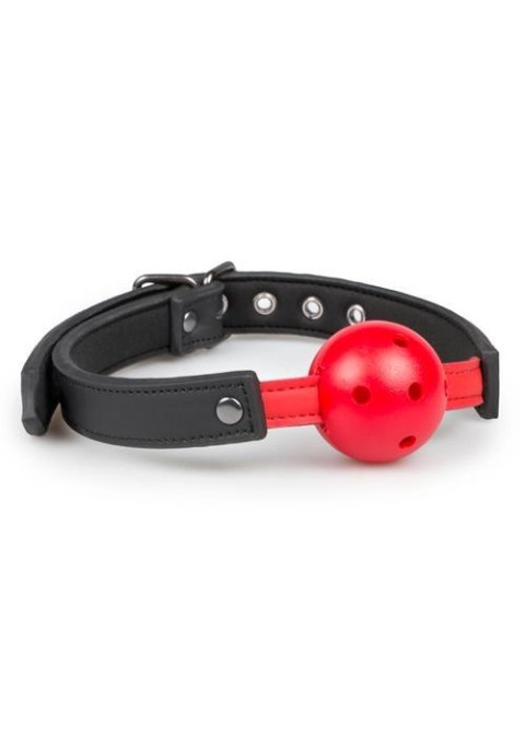 Knebel-Ball Gag With PVC Ball - Red Knebel-Ball Gag With PVC Ball - Red