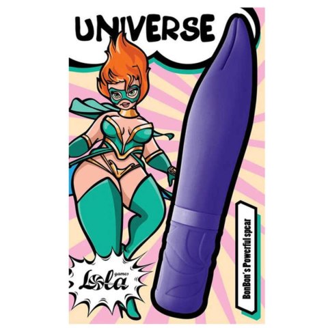 Rechargeable Mini Vibrator Universe BonBon's Powerful Spear Blue Rechargeable Mini Vibrator Universe BonBon's Powerful Spear Blue