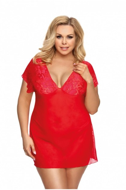 Babydoll - Sydney XXL+ (halka&stringi/chemise&string)