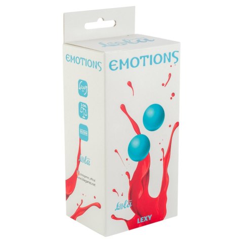 Vaginal balls without a loop Emotions Lexy Small turquoise Vaginal balls without a loop Emotions Lexy Small turquoise