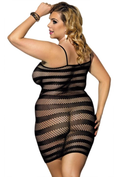 Sukienka - DRESS H31021P BLACK XL (Size: XL) Sukienka - DRESS H31021P BLACK XL (Size: XL)