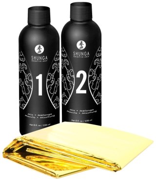 Shunga - Zestaw do masażu - Gel Massage Exotic Fruits