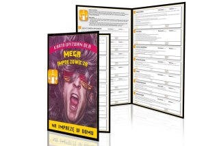 Gra - Karta wyzwań dla Mega Iprezowicza w domu