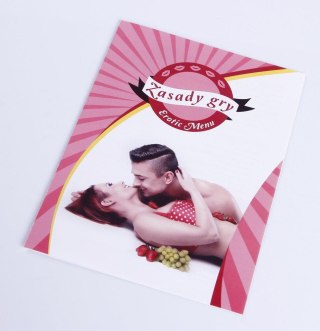 Gra - Kulinarna gra erotyczna Erotic Menu