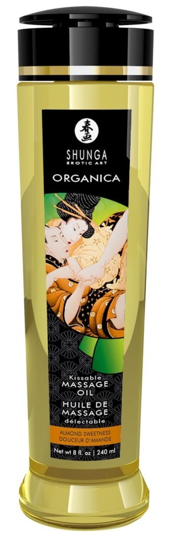 Shunga - Olejek do masażu - Massage Oil Organica ALMOND SWEETNESS 240 ml Shunga - Olejek do masażu - Massage Oil Organica ALMOND SWEETNESS 240 ml