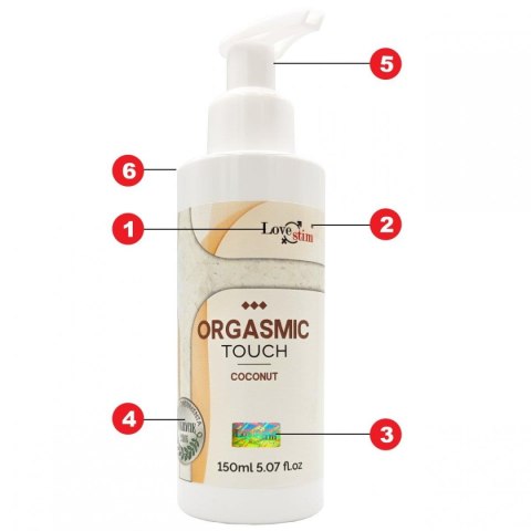 LoveStim - Olejek do masażu - ORGASMIC TOUCH COCONUT 150 ml LoveStim - Olejek do masażu - ORGASMIC TOUCH COCONUT 150 ml