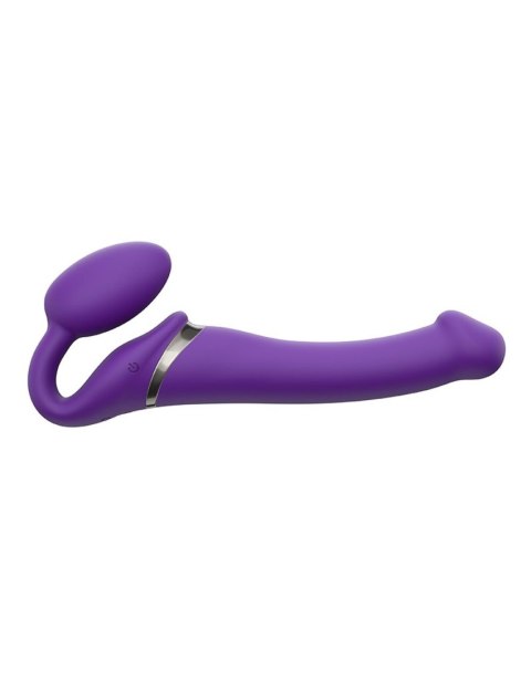 VIBRATING STRAP-ON - M - PURPLE VIBRATING STRAP-ON - M - PURPLE