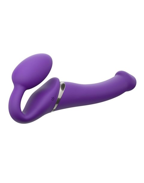 VIBRATING STRAP-ON - M - PURPLE VIBRATING STRAP-ON - M - PURPLE