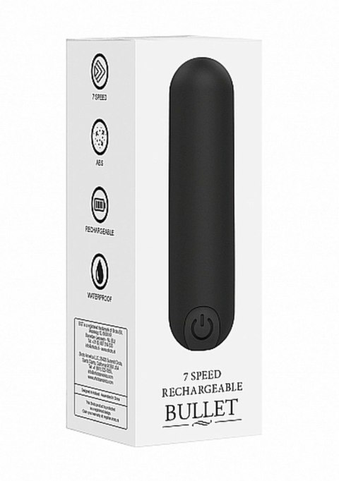 10 Speed Rechargeable Bullet - Black 10 Speed Rechargeable Bullet - Black