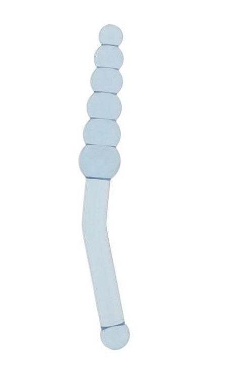 ANAL ANGLER CLEAR BLUE ANAL ANGLER CLEAR BLUE