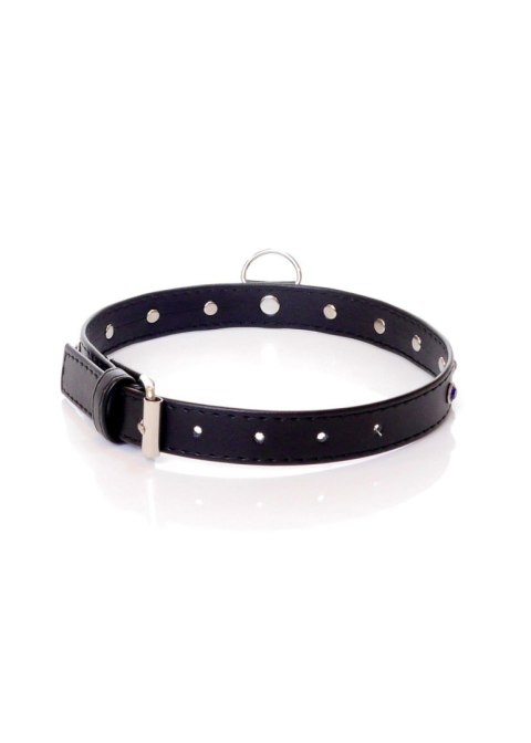 Fetish B - Series Collar - 2 cm navy blue crystal Fetish B - Series Collar - 2 cm navy blue crystal