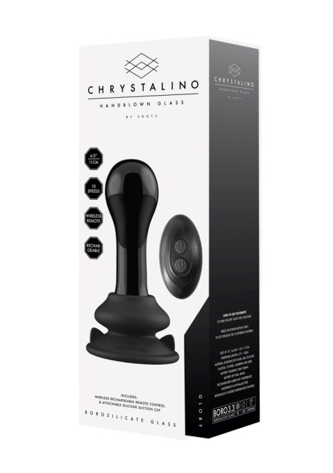 Globy - With Suction Cup and Remote - 10 Speed - Black Globy - With Suction Cup and Remote - 10 Speed - Black