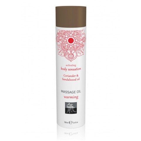 Hot - Rozgrzewający olejek do masażu - Warming Coriander & Sandalwood oil 100 ml Hot - Rozgrzewający olejek do masażu - Warming Coriander & Sandalwood oil 100 ml