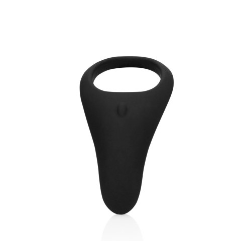Pointed Vibrating Cock Ring - Licorice Black Pointed Vibrating Cock Ring - Licorice Black